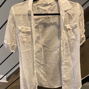 Splendid white button up